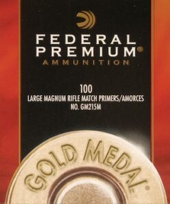 Federal Premium Gold Medal Large Rifle Magnum Match 215M Primers