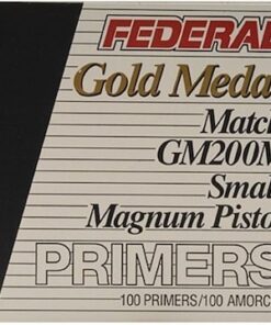 Federal Premium Gold Medal Small Pistol Magnum Match Primers