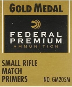 Federal Premium Gold Medal Small Rifle Match Primers